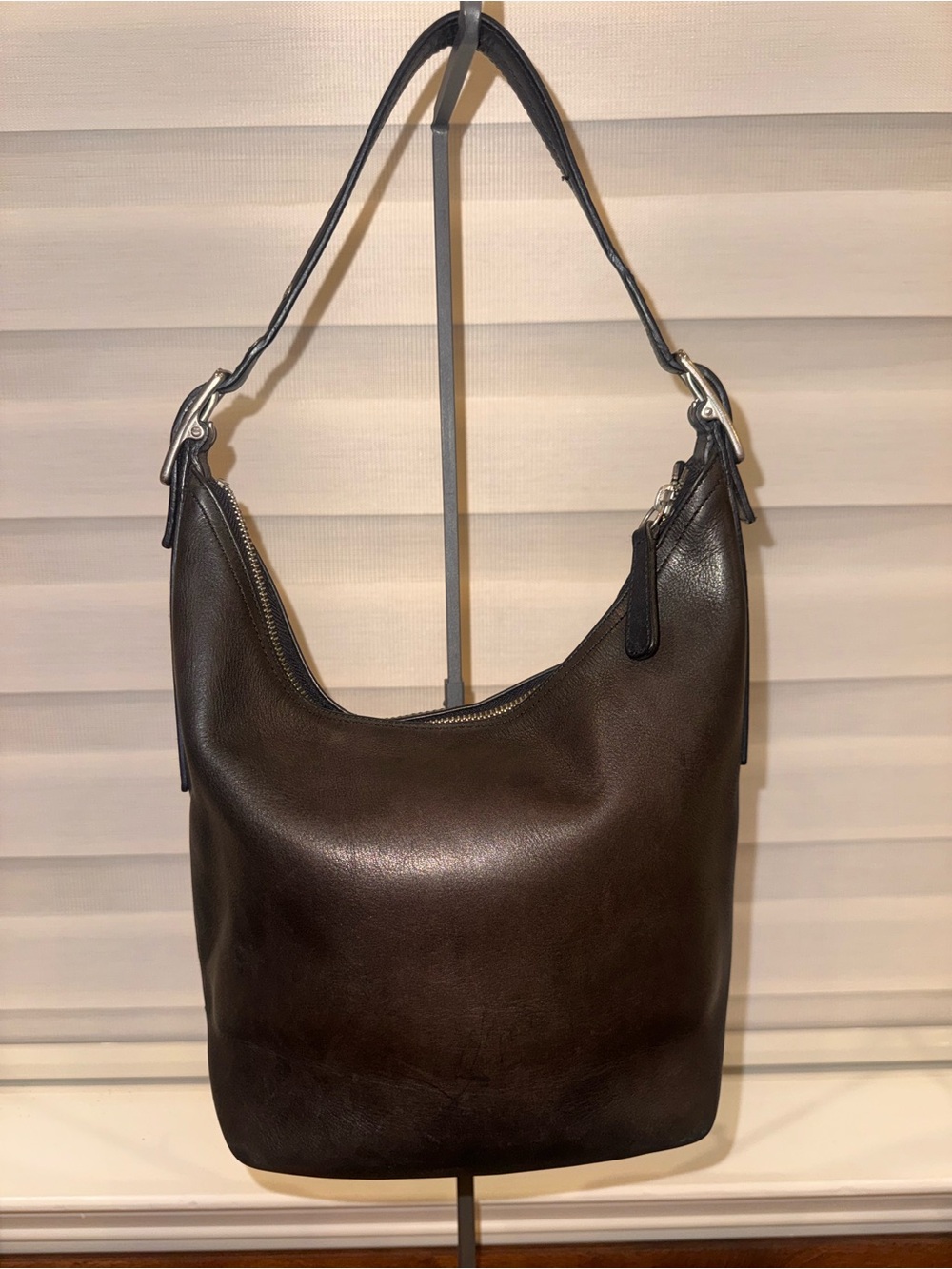 Coach Legacy Black Leather Shoulder Bag 9823 - Picture 6 of 12